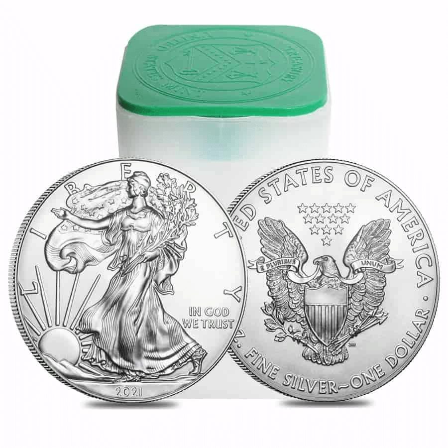 14 PCS 1 oz American Silver Eagle BU 【2011-2024】